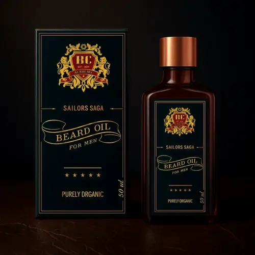 Økologisk Skægolie Sailors Saga fra BC, 50 ml