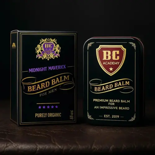 BC Academy Organic Beard Balm - Midnight Maverick havtorn - 100ml