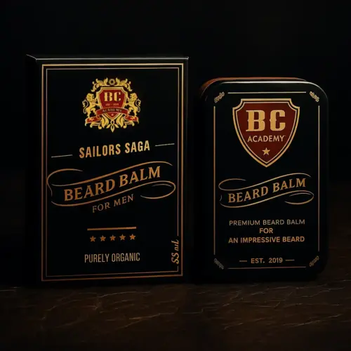 BC Academy Organic Beard Balm - Sailors Saga Stjerneanis - 100ml