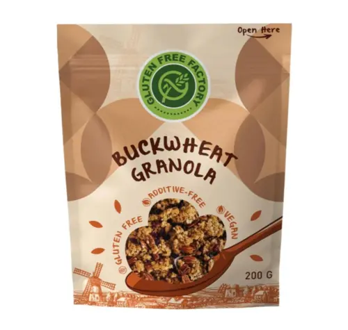 Boghvede granola, Gluten Free Factory, 200g