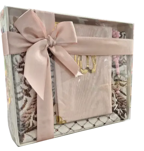 Koran Gavesæt i Lyserød Farve