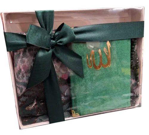 Koran Gavesæt i Grøn Farve