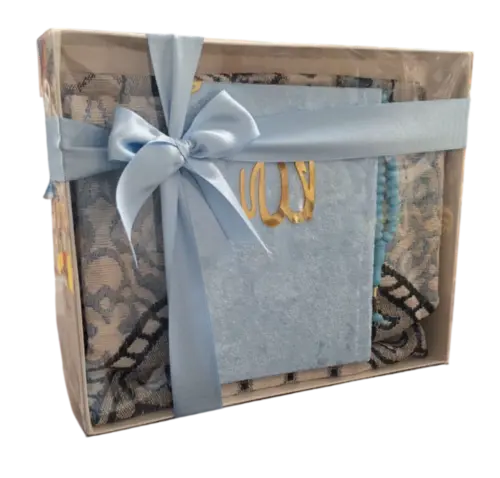 Koran Gavesæt i Blå Farve