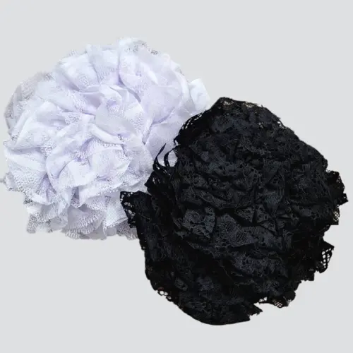 Ruffled Bonnet (undercap)