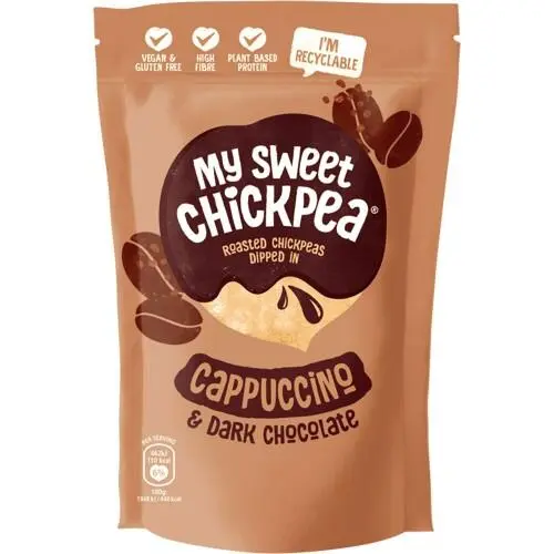 My Sweet Chickpea - Cappuccino & Dark Chocolate Roasted Chickpeas 100g