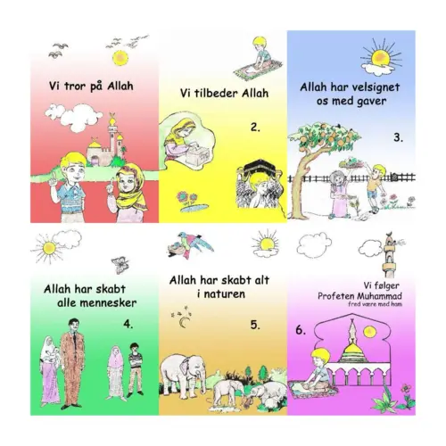 Lær om Islam bogpakke (6 hæfter)