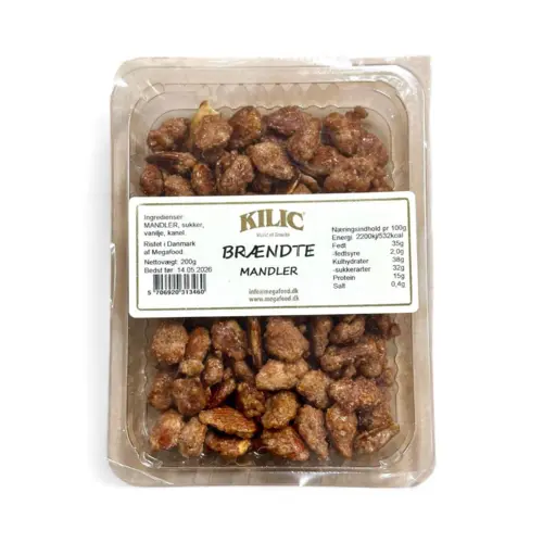 Brændte mandler, Kilic, 200g