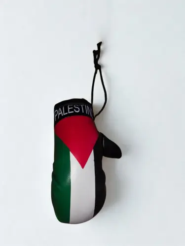 Ophæng - Mini Palæstina boksehandske