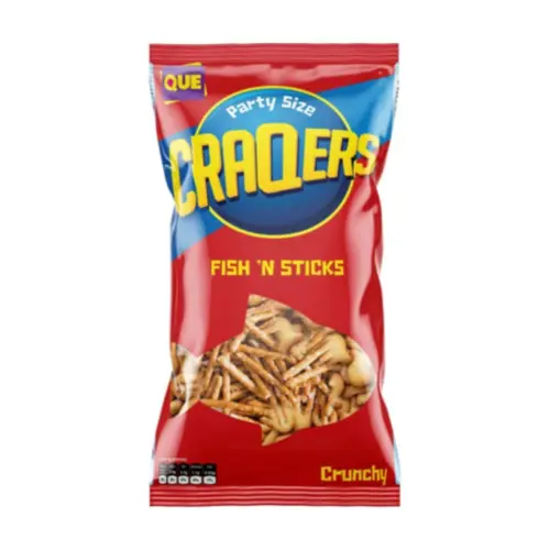 Crunchy Craqers fra Que, 250g (bedst før 05/2026)