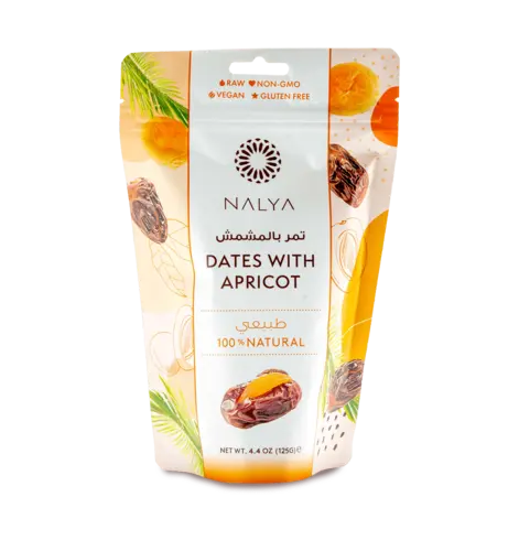 Dadler med abrikos- 125 g.