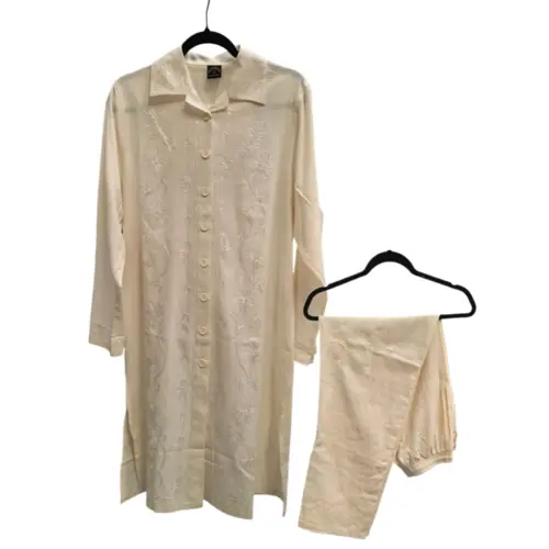 Elegant Umrah-sæt til Kvinder, Creme