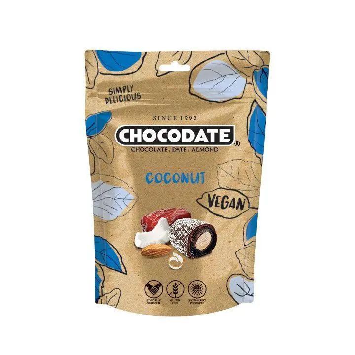 Chocodate coconut, vegansk, 80g