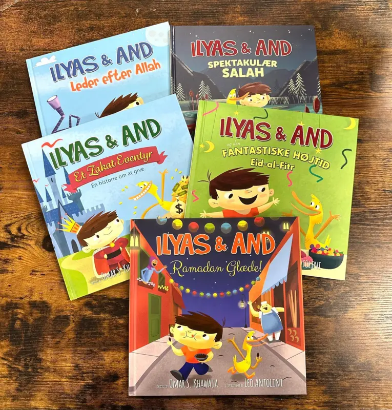Ilyas & And bogpakke (5 bøger)