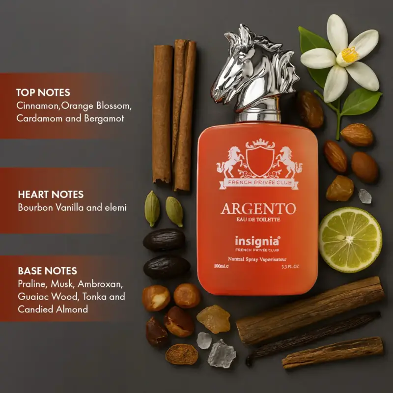 ARGENTO Eau De Toilette, INSIGNIA 100ml