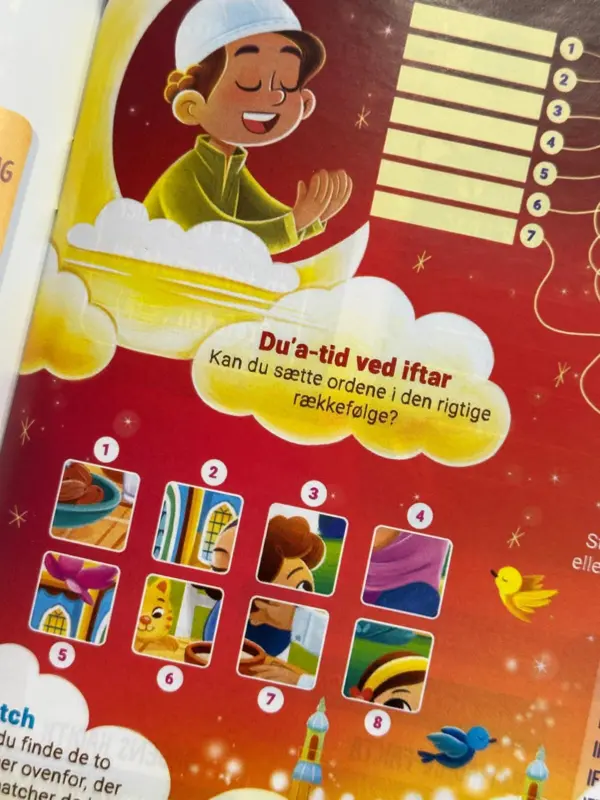 Ramadan Aktivitetsbog med Kalender