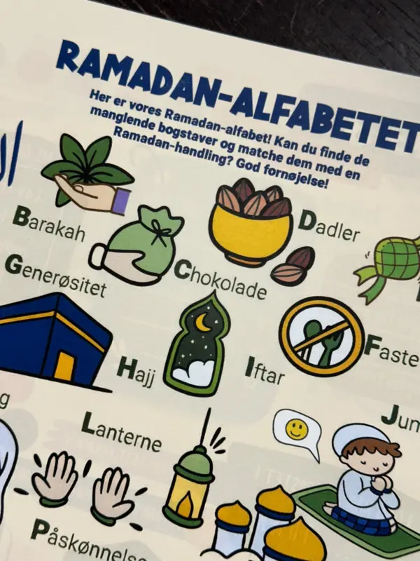 Ramadan Aktivitetsbog med Kalender