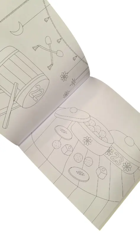 Malebog - 30 dages tegninger