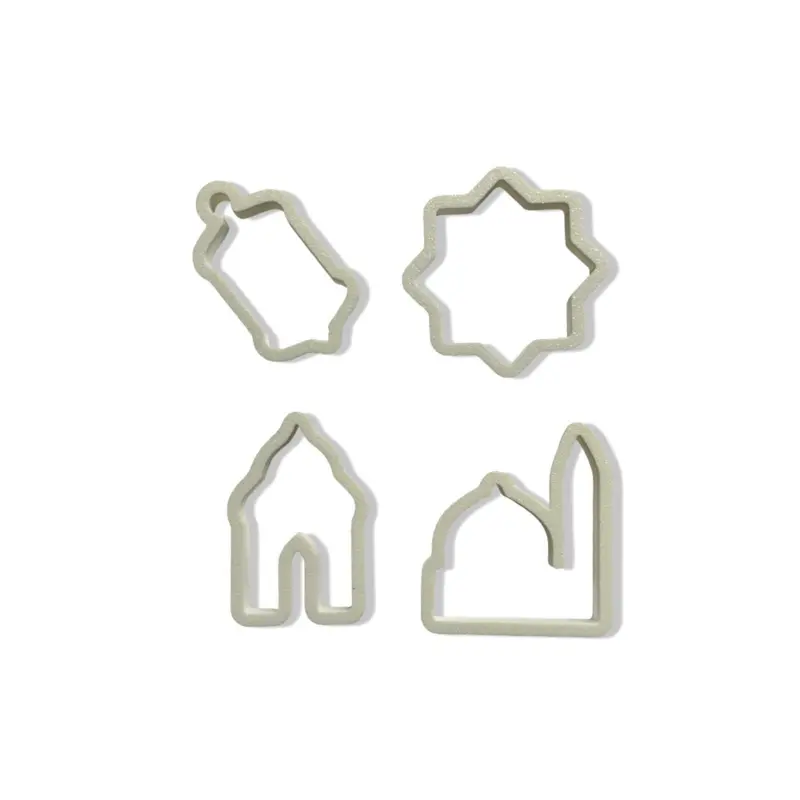 Ramadan Cookie Cutters (4 forskellige farver)