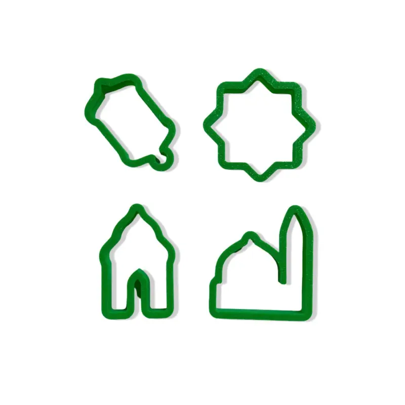 Ramadan Cookie Cutters (4 forskellige farver)