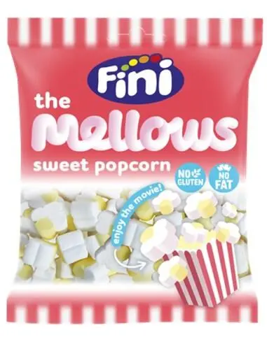 The Mellows Sweet Popcorn Skumfiduser, Fini 80g