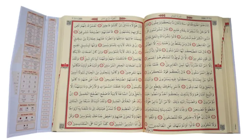 Stor Hvid Kaaba Koran