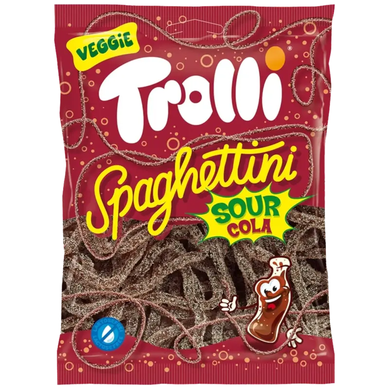 Spaghettini Sour Cola, Trolli 100 g.