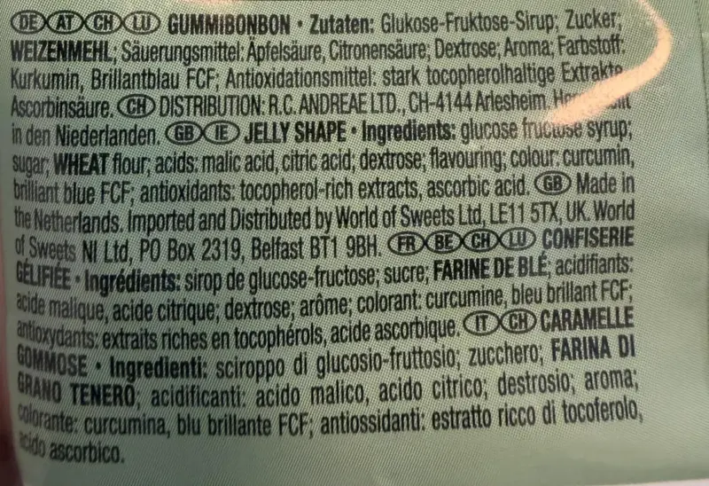 Spaghettini Sour Apple, Trolli 100g