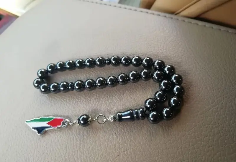 Palæstina Tasbih med 33 Perler