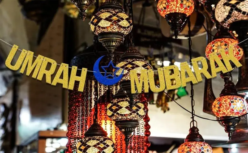 Umrah Mubarak Guirlande