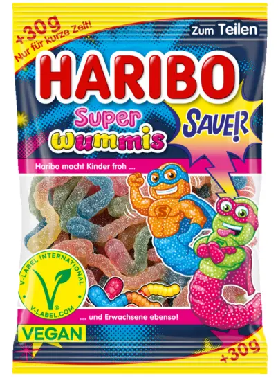 Super Wummis (Vegan), Haribo 205g
