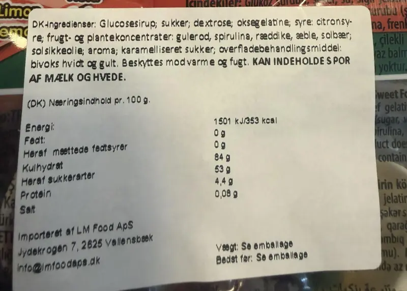 Ron Weasley - Harry Potter (Limited Edition), Haribo 70g