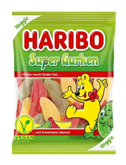 Super Gurken (vegan), Haribo 175g
