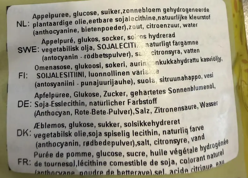 Fruit Bar Sour Toffee, Torshi Sevan 500g