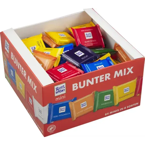 Ritter Sport Mini, Kasse 1,4KG