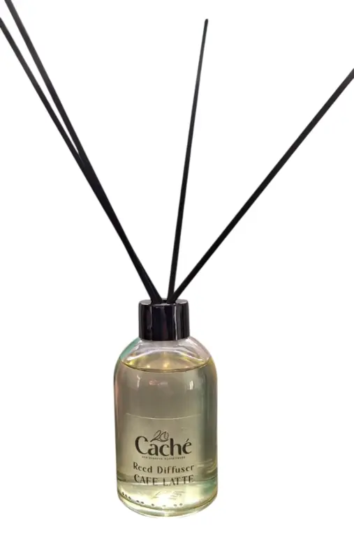 Cafe Latte Diffuser med duftpinde, Cache 100ml
