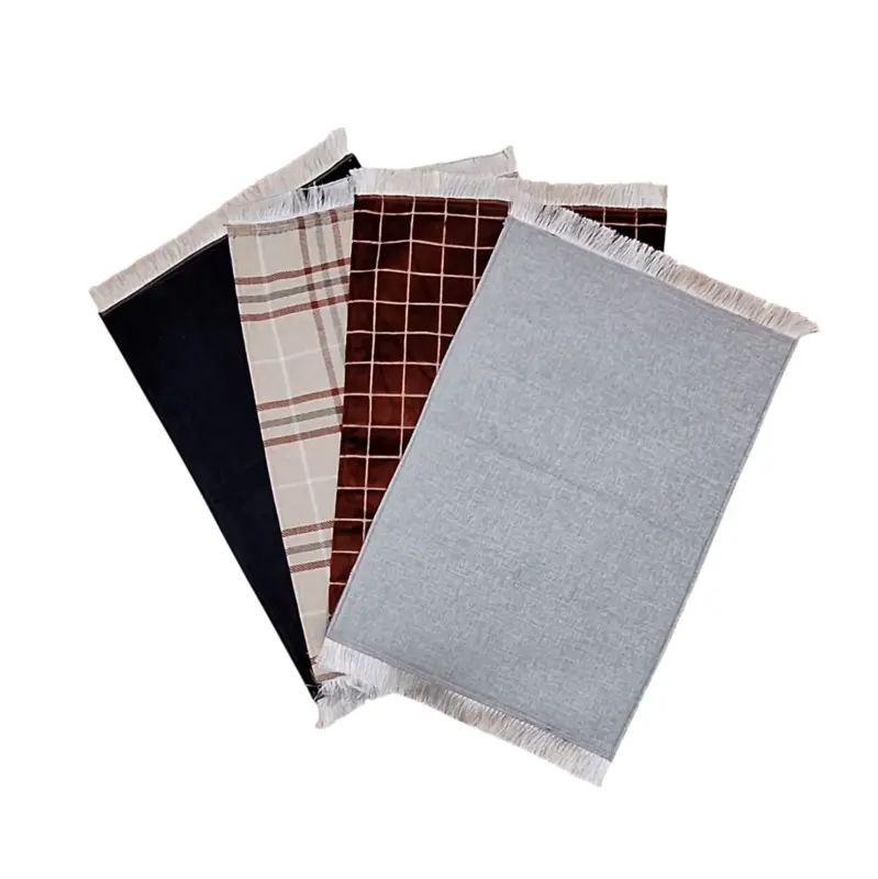 Eksempel på bagsiden af tæpperne