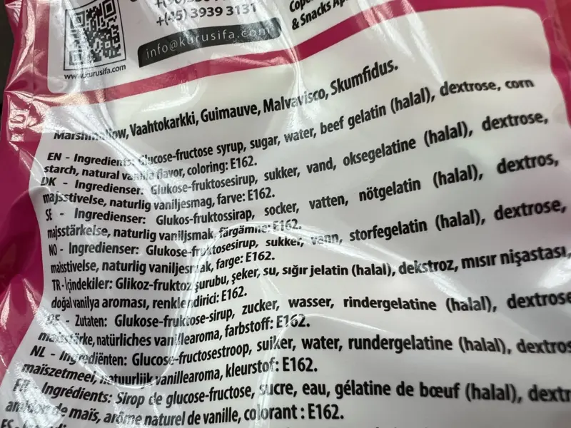 Pink and White Marsmallow, Sweeto, 250 Gr