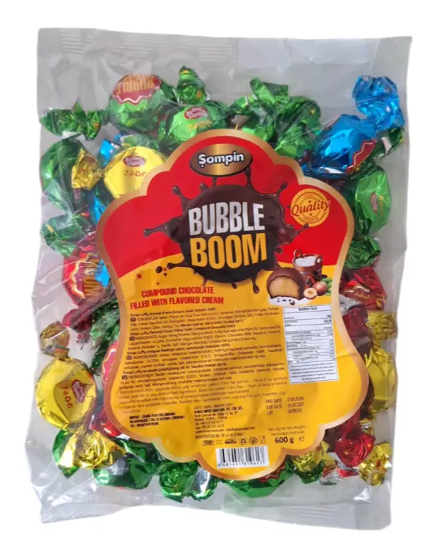 Bubble Boom Chokolade, Sompin Elmas Sweet 600g