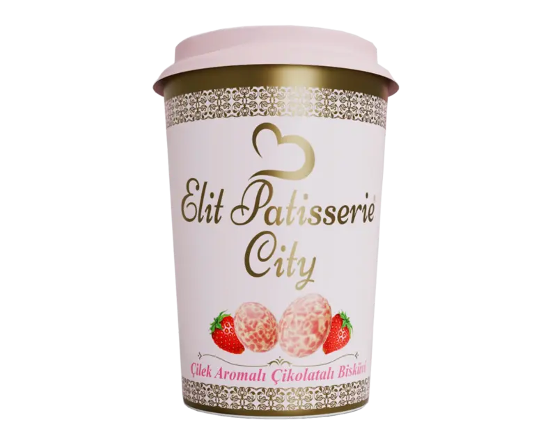 Chokoladekiks (Jordbærsmag), Elit Patisserie City 100g