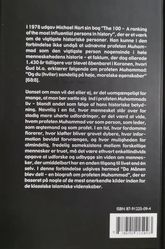 Da Månen Blev Delt - En Biografi af Profeten Muhammad (saw)