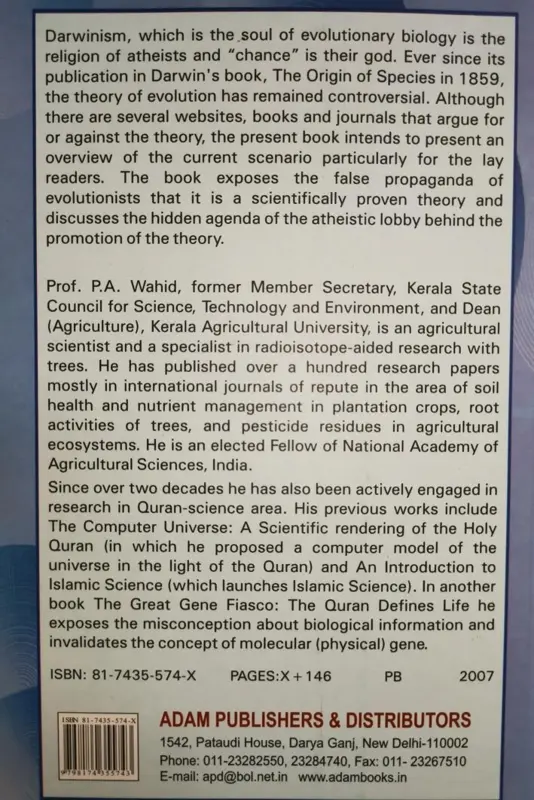 Darwinism Science made to order