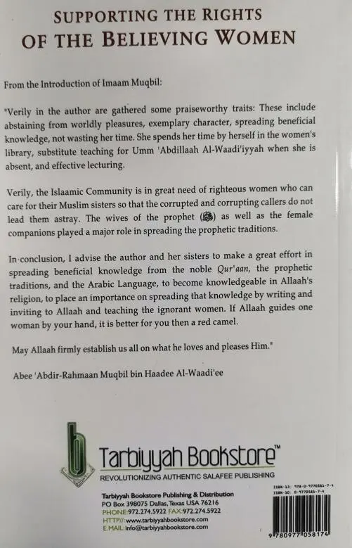 Unterstützung der Rechte der gläubigen Frauen