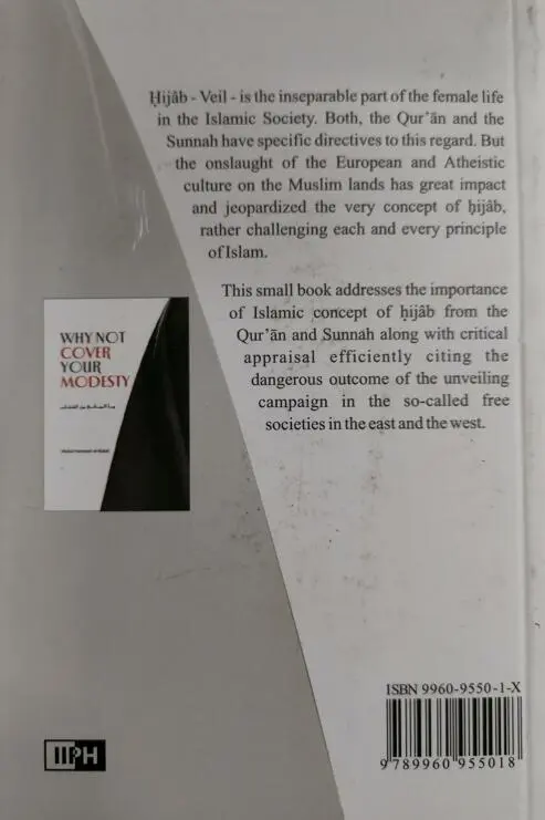 Why Not Cover Your Modesty