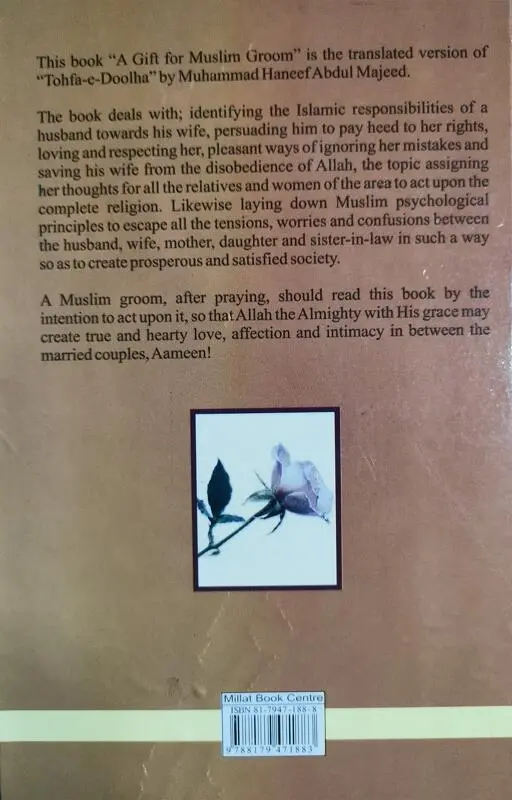 En gåva till muslimsk brudgum