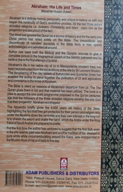 Abraham – Sein Leben und seine Zeit