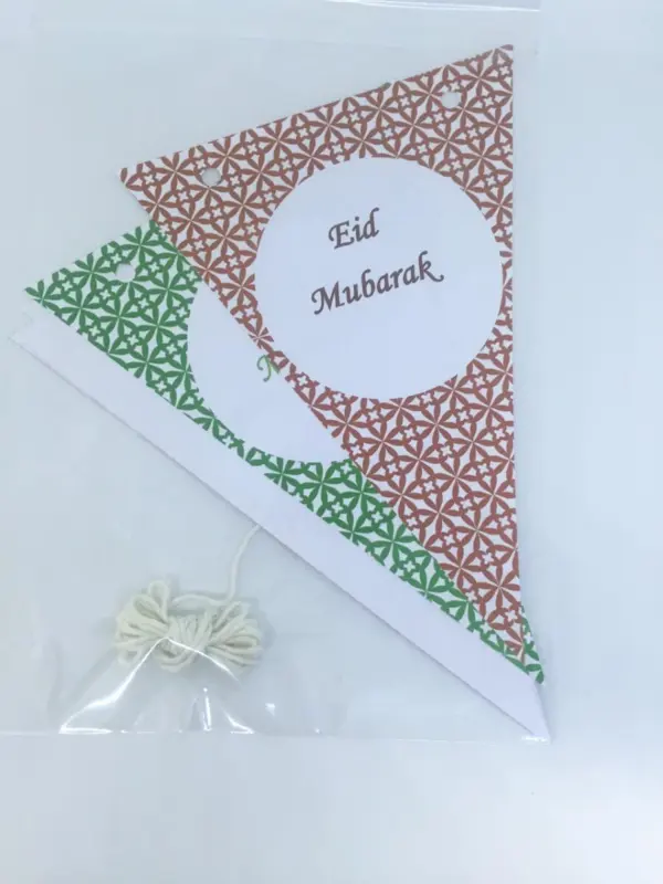 Eid Mubarak Pynt multi/hvid - Mde in Denmark