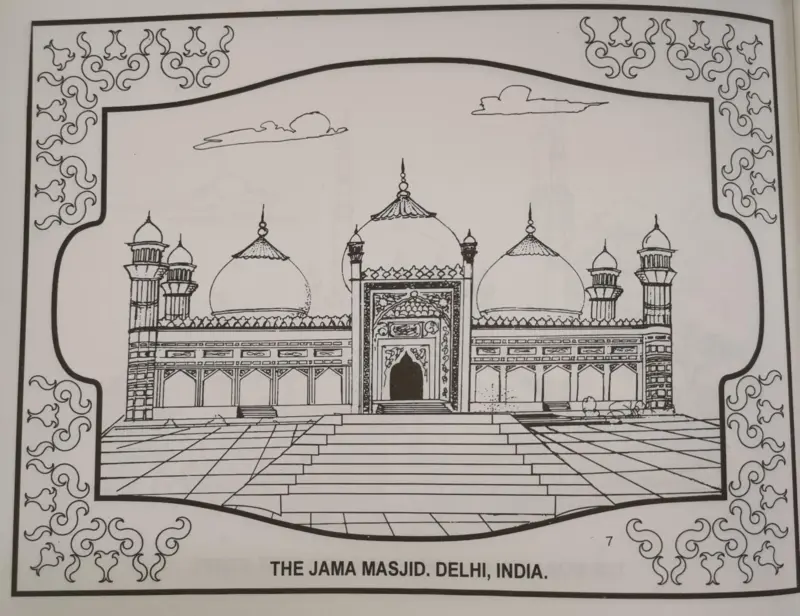 Farve og Lær Moské Malebog - Bog 1