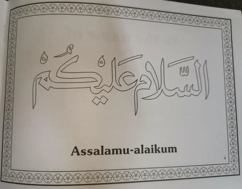 Farve og Lær Salutationer Malebog - Bog 3