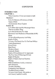 Furu-ul-Iman (Branches of Iman )