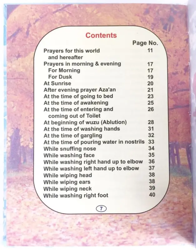 Prayers Of The Prophet (s. a. w )